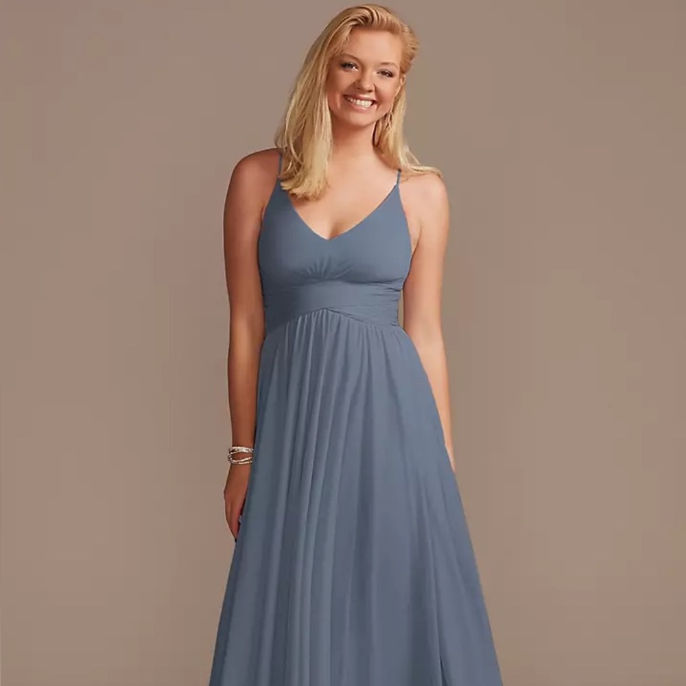 Mesh Cross Waist Spaghetti Strap Dress. STYLE# F20052